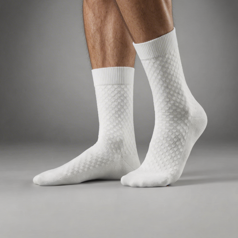 SEREVIA | CHAUSSETTES MONTANTES EN FIBRE DE BAMBOU PREMIUM