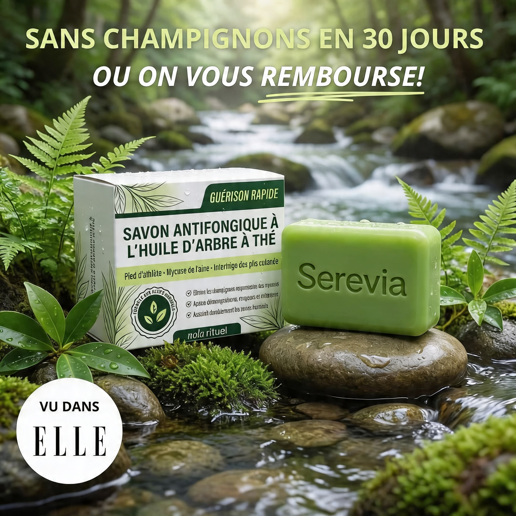 Serevia® Savon Purifiant Antifongique